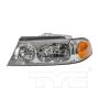 TYC Products 20-5878-00 Headlight Assem