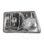 TYC Products 20-6013-00-9 CAPA Certified Headlight Assembly