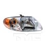 TYC Products 20-6021-00 Headlight Assem