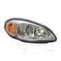 TYC Products 20-6023-00 Headlight Assem