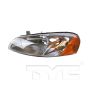 TYC Products 20-6042-00 Headlight Assem