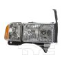 TYC Products 20-6069-00 Headlight Assem