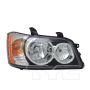 TYC Products 20-6173-01-9 CAPA Certified Headlight Assembly