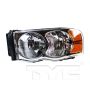 TYC Products 20-6234-00 Headlight Assem