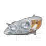 TYC Products 20-6236-80-9 CAPA Certified Headlight Assembly