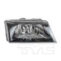 TYC Products 20-6399-90 Headlight Assem
