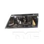 TYC Products 20-6400-01-9 CAPA Certified Headlight Assembly