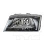 TYC Products 20-6400-90 Headlight Assem