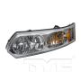 TYC Products 20-6428-00-9 Headlight Assem