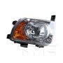 TYC Products 20-6436-01-9 CAPA Certified Headlight Assembly