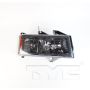 TYC Products 20-6467-00-9 Headlight Assem