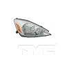 TYC Products 20-6513-00-9 CAPA Certified Headlight Assembly
