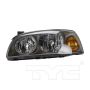 TYC Products 20-6530-00-9 CAPA Certified Headlight Assembly