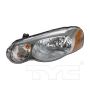 TYC Products 20-6540-00 Head Lamp