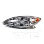 TYC Products 20-6576-00-9 CAPA Certified Headlight Assembly