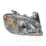 TYC Products 20-6619-00 Headlight Assem