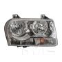 TYC Products 20-6637-00-9 CAPA Certified Headlight Assembly