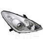 TYC Products 20-6683-01-9 CAPA Certified Headlight Assembly