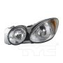 TYC Products 20-6712-00-9 CAPA Certified Headlight Assembly