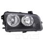 TYC Products 20-6727-90-9 CAPA Certified Headlight Assembly