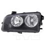 TYC Products 20-6728-90-9 CAPA Certified Headlight Assembly