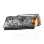 TYC Products 20-6754-00-1 Headlight Assem