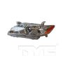 TYC Products 20-6758-01 Headlight Assem
