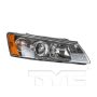 TYC Products 20-6772-00 Headlight Assem