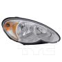 TYC Products 20-6773-00-9 CAPA Certified Headlight Assembly