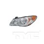 TYC Products 20-6812-00-9 CAPA Certified Headlight Assembly