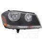 TYC Products 20-6893-90-9 CAPA Certified Headlight Assembly