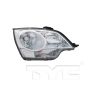TYC Products 20-6895-00 Headlight Assem