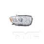 TYC Products 20-6897-01-9 CAPA Certified Headlight Assembly
