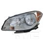 TYC Products 20-6924-00-9 CAPA Certified Headlight Assembly