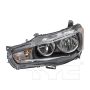 TYC Products 20-9010-00-1 Headlight Assem