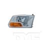 TYC Products 20-9027-00-9 CAPA Certified Headlight Assembly