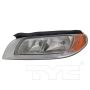 TYC Products 20-9056-00-9 CAPA Certified Headlight Assembly
