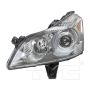 TYC Products 20-9066-00-1 Headlight Assem
