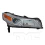 TYC Products 20-9071-01-9 CAPA Certified Headlight Assembly