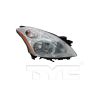 TYC Products 20-9105-00 Headlight Assem