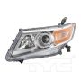 TYC Products 20-9188-00-9 Headlight Assem