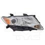 TYC Products 20-9191-00-9 CAPA Certified Headlight Assembly
