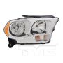TYC Products 20-9203-00-9 CAPA Certified Headlight Assembly