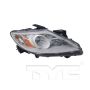TYC Products 20-9233-00 Headlight Assem
