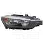TYC Products 20-9297-00-9 CAPA Certified Headlight Assembly