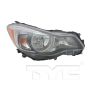 TYC Products 20-9303-00-9 CAPA Certified Headlight Assembly
