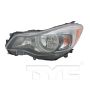 TYC Products 20-9304-00-9 Headlight Assem