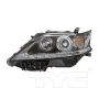 TYC Products 20-9370-00-1 Headlight Assem