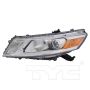 TYC Products 20-9404-00-9 CAPA Certified Headlight Assembly