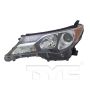 TYC Products 20-9422-00-9 CAPA Certified Headlight Assembly